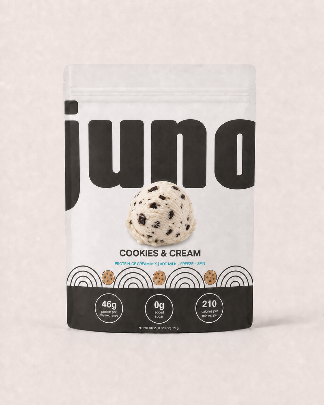 Cookies & Cream Juno package front