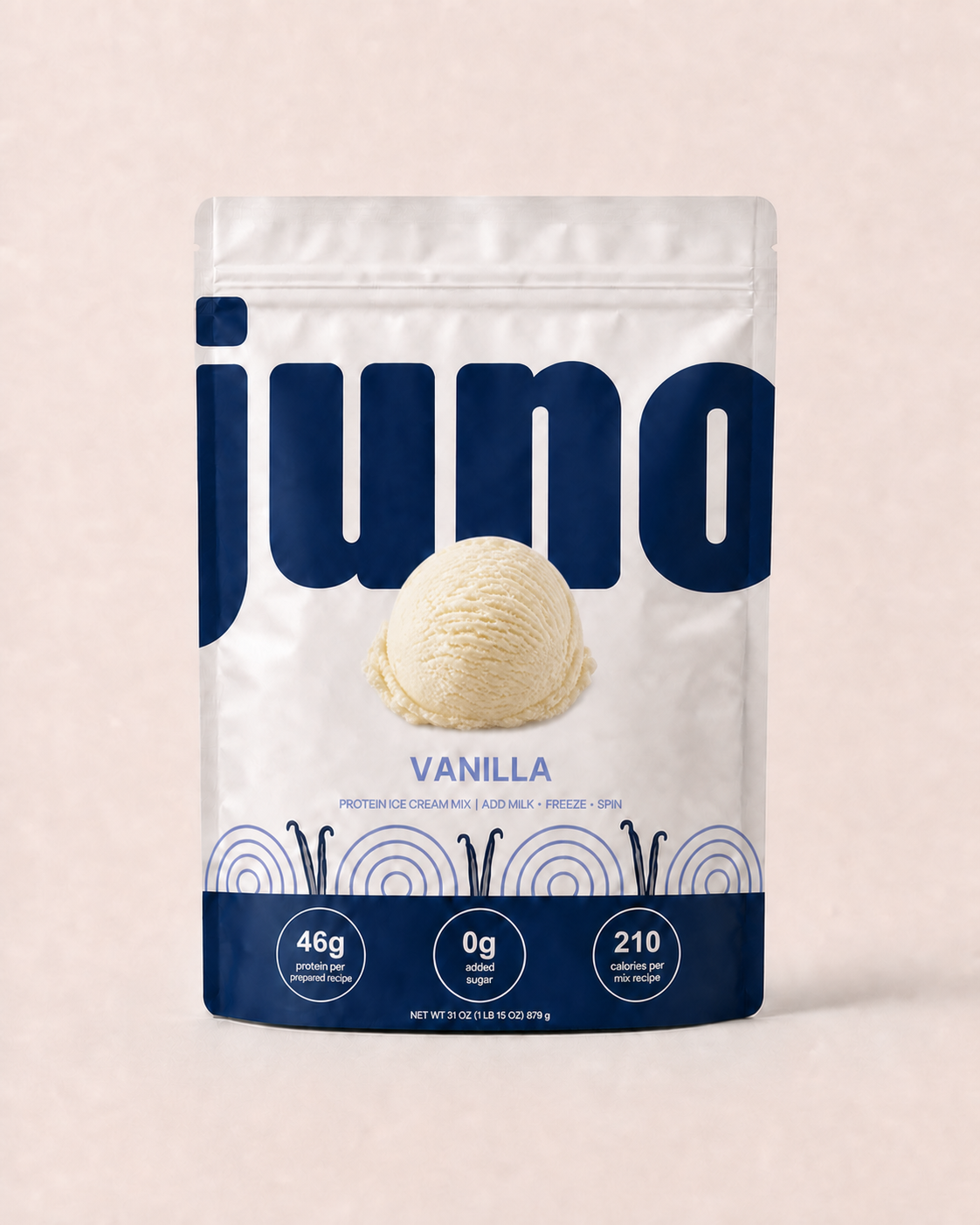 Vanilla Juno package front
